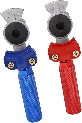 GLAD HAND LAND RED Blue Anodized Aluminized Heavy Duty Complete Hands Grips with Seals for Semi Truck Trailer Tractor RV 2PCS in Saudi Arabia
