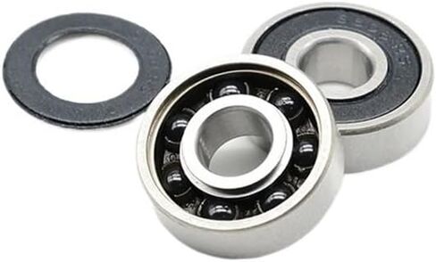 2PC S689RS 9x17x5mm ABEC-7 Stainless Steel Hybrid Ceramic Bearings Rubber Sealed Bearing 689 689RS in Saudi Arabia