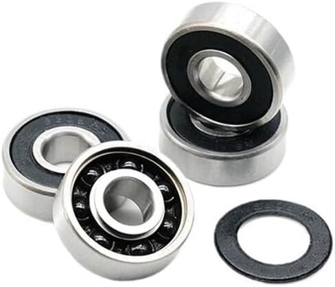 2PC S689RS 9x17x5mm ABEC-7 Stainless Steel Hybrid Ceramic Bearings Rubber Sealed Bearing 689 689RS in Saudi Arabia