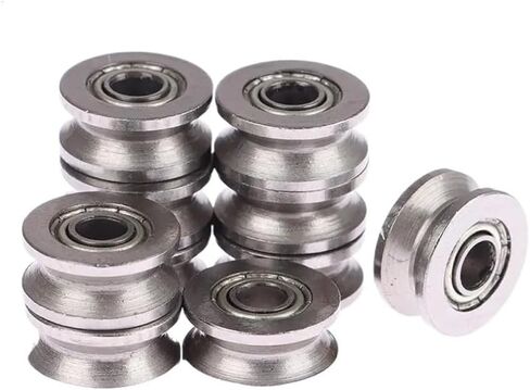 10pcs V624zz 4x13x6mm v Groove محمل الكرة محمل دليل المسار حملة المحمل V624 Bearing Machine Machine in Kuwait