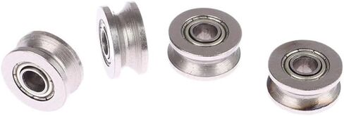 10pcs V624zz 4x13x6mm v Groove محمل الكرة محمل دليل المسار حملة المحمل V624 Bearing Machine Machine in Kuwait