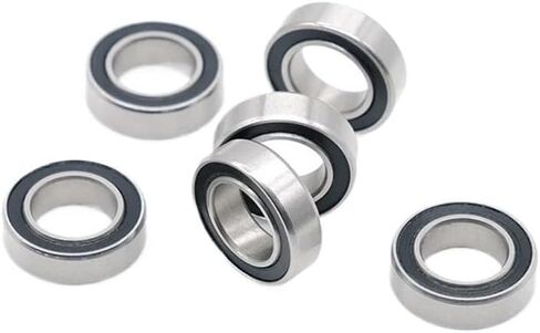 6pcs ABEC-7 16287-2RS 16287RS 61902-16 2RS 16x28x7 mm محمل كرة أخدود عميق لدراجة أسفل القوس السفلي 16287 2RS in Saudi Arabia