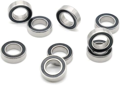 6pcs ABEC-7 16287-2RS 16287RS 61902-16 2RS 16x28x7 mm محمل كرة أخدود عميق لدراجة أسفل القوس السفلي 16287 2RS in Saudi Arabia