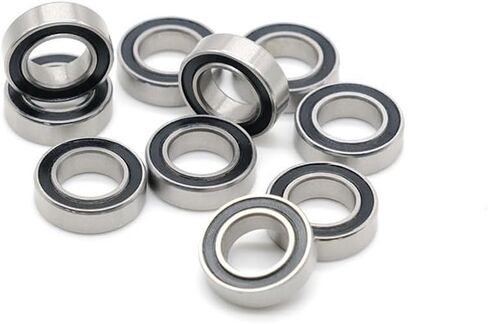 6pcs ABEC-7 16287-2RS 16287RS 61902-16 2RS 16x28x7 mm محمل كرة أخدود عميق لدراجة أسفل القوس السفلي 16287 2RS in Saudi Arabia