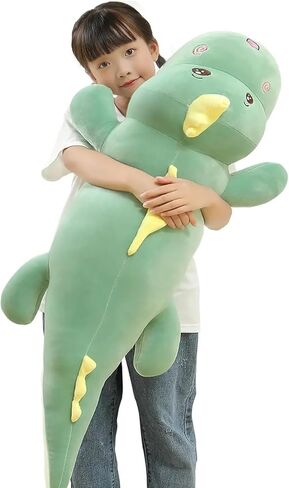 32 "Dinosaurs Plush Plush Toy Pillow ، Dinosaur Ptice Dinosaur Potticed Animals Doll ، Soft Back Cushion Big Dinosaur Plushies ، Gift for Kids ، أعياد الميلاد ، عيد الفصح in Kuwait