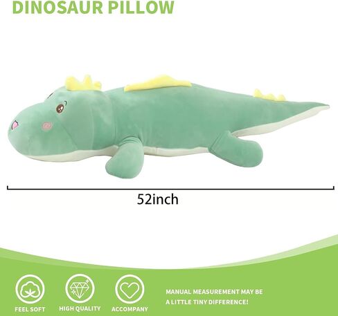 32 "Dinosaurs Plush Plush Toy Pillow ، Dinosaur Ptice Dinosaur Potticed Animals Doll ، Soft Back Cushion Big Dinosaur Plushies ، Gift for Kids ، أعياد الميلاد ، عيد الفصح in Saudi Arabia