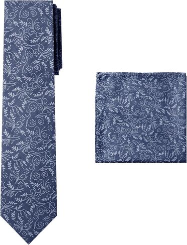 Jacob Alexander Matching Men's Floral Neck Tie and Hanky in Saudi Arabia