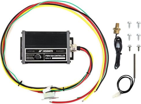 Mishimoto MMFAN-PWM-UBK GULSE WIDTH CONTROLLER ، Black in Saudi Arabia
