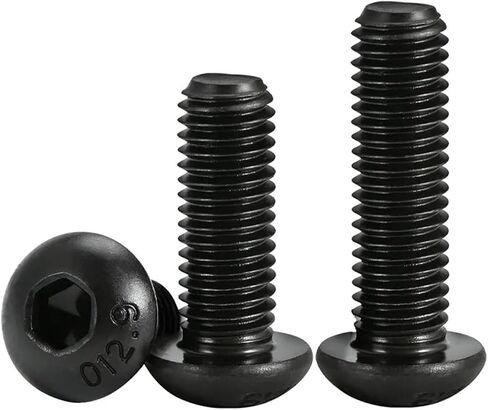 1~100 Hexagon Socket Head Screws M1.6 M2 M2.5 M3 M4M5M6M8M10M12(M2x8mm-100pcs) in Kuwait