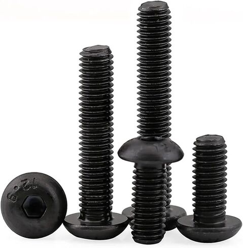 1~100 Hexagon Socket Head Screws M1.6 M2 M2.5 M3 M4M5M6M8M10M12(M2x8mm-100pcs) in Kuwait
