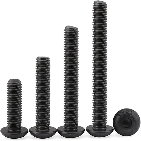 1~100 Hexagon Socket Head Screws M1.6 M2 M2.5 M3 M4M5M6M8M10M12(M2x8mm-100pcs) in Kuwait