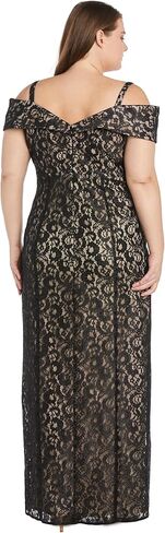 R&M Richards Women's Floor Length Sweetheart Neckline Cocktail Gown in Kuwait