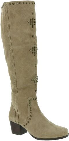 Masseys Fortune's Fortune Studded Knee High Dress Boot in Kuwait