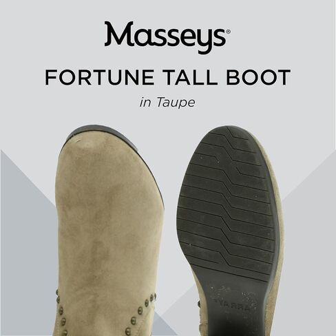 Masseys Fortune's Fortune Studded Knee High Dress Boot in Kuwait