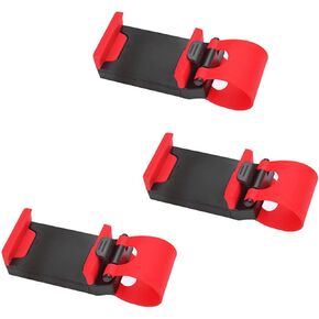 3 Pcs Car Phone Holder Adjustable Car Cradles Universal Mobile Phone Mount for Car Steering Wheel