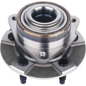 Autoround Front Wheel Hub and Bearing Assembly 513190 Fit for Chevy Equinox 2005, Saturn Vue 2002-2007, Pontiac Torrent 2006 5 Lug Non-ABS