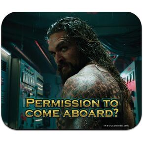 Aquaman Movie Permission to Come Aboard Low Profile Thin Mouse Pad Mousepad