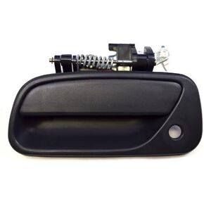 PT Auto Warehouse TO-3244A-FL - Outside Exterior Outer Door Handle, Textured Black - Driver Side Front