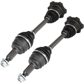 SCITOO CV Axle Shaft Assembly Front Left Right fits for Chevrolet Tahoe 2007-2018 Silverado GMC Sierra 1500 4WD 4.3L 4.8L 5.3L 6.0L 6.2L 2PC 2007-2016