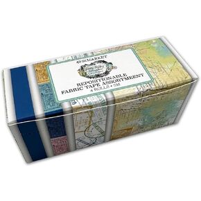Fabric Tape Assortment 4/Rolls - Vintage Artistry Everywhere