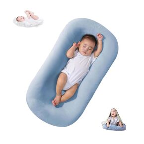 Baby Lounger Snuggle Me Lounger for Baby, Bionic Design Baby Nest Sleeper Baby Lounger for Newborn 0-24 Months, Soft Organic Cotton Breathable Lounger Pillow for Infants (Pink Newborn Lounger)