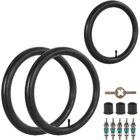 إطارات وأنابيب خلفية 16×1.75/2.125 وأمامية 12/12.5×1.75/2.25 (2+1) متوافقة مع موديلات عربة الركض ذات الثلاث عجلات، عربة مفردة ومزدوجة، مناسبة أيضًا لـ Revolution SE/Pro/Flex/SU/Ironman