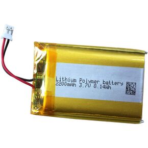 AOLIKES (Lip1922-B + Lip1922-S) 2200mAh Replacement Battery for Sony Ps4 Cuh-zct1u and Cuh-zct2u Wireless Controllers - Pack of 2