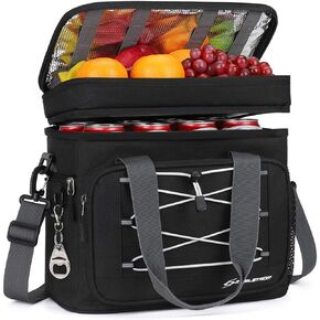 Maelstrom Soft Cooler Bag,Collapsible Soft Sided Cooler,24/30/60/75 Cans Beach Cooler,Ice Chest,Large Leakproof Camping Cooler,Portable Travel Cooler for Grocery Shopping,Camping,Road Trips