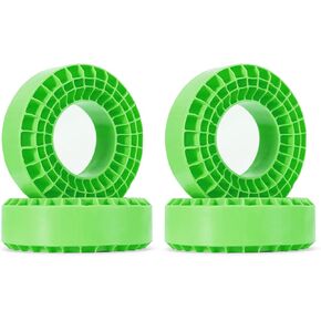 INJORA Silicone Rubber Inserts Foam for 106-108mm 4.19" OD 1.9" Tires(Green)