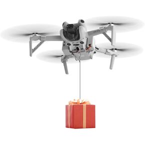 Mini 4 Pro Payload Airdrop System,Transport Release with Landing Gear Wedding Ring Thrower Fishing Bait Clip Delivery for DJI Mavic Mini 4 Pro Accessories