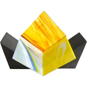 Handy Wedge by Creator's - A Pair of Triangular Foam Shapes for Aligning and Holding Multiple Shapes Into A Geometric Pattern Such As A Right Angle Or Cube.
