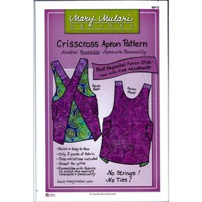 Mary's Productions MAPMP12 Crisscross Apron Arts and Crafts Supplies, Original Version