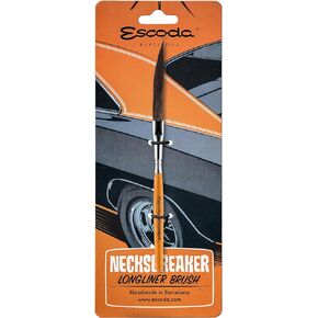 Escoda Necksbreaker Series Longliner Pinstriping Artist Paint Brush, Short Handle, Squirrel, Size 4