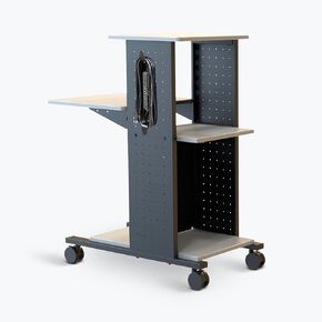 Luxor 289-WPS4E 40" Mobile Presentation Station - Electric