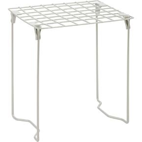 Honey-Can-Do 1-tier eXcessory Locker Shelf BTS-06607 Silver
