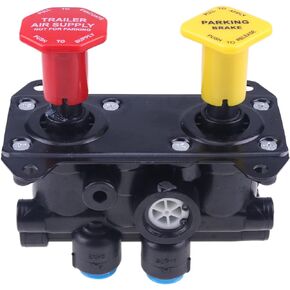 MV3 Dash Air Brake Control Valve 800519 065186 107433 Compatible with Freightliner Kenworth Peterbilt Volvo Western Star Ford Bendix Truck Trailer Parking Module