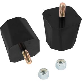 9.9136G 2" Tall 2" Square Bump Stop for cars, trucks and SUVs, Black