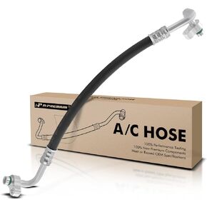 A-Premium A/C Discharge Line Hose Assembly Compatible with Nissan Versa 2007-2012 1.6L 1.8L, Compressor to Condenser