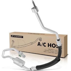 A-Premium A/C Discharge Line Hose Assembly Compatible with Ford Edge 2007-2014, Lincoln MKX 2007-2015. 3.5L 3.7L, Compressor to Condenser