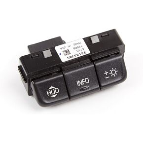 ACDelco GM Original Equipment 23193705 Black Head-Up Display Switch
