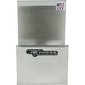 Pit Posse 470 Large Cord Hanger Holder Cord Hose Hanger -Enclosed Race Trailer Garage Shop (Silver/Unpainted)-Made in USA