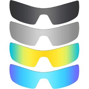 Anti-saltwater Replacement Lenses for Oakley Oil Rig Sunglasses 4 Pairs Pack