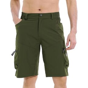 X-TIGER Mens Mountain Bike Shorts Cycling Shorts Bicycle Quick Dry Lightweight Riding Biking Shorts with Zipper Pocket