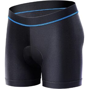 Sportneer Padded Bike Shorts for Men 3D Padding Men's Cycling Biking Underwear Anti-Slip Design Breathable & Adsorbent