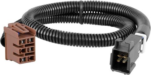 CURT 51352 Quick Plug Electric Trailer Brake Controller Wiring Harness, Select Chevy Silverado, Suburban, Tahoe, GMC Sierra, Yukon, Escalade, Hummer , black in Saudi Arabia