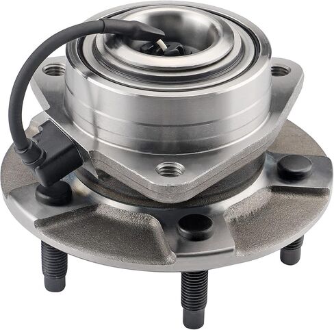 513189 Front Wheel Bearing Hub Assembly for 2005-2006 Chevy Equinox, 2006 Pontiac Torrent, 2002-2007 Saturn Vue 5 Lug W/ABS in Kuwait