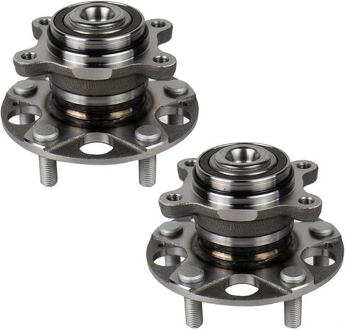 Autoround Pair Rear Wheel Hub and Bearing Assembly 512257 Compatible with Honda Civic LX DX GX 2006 2007 2008 2009 2010 2011 5 Lug in Saudi Arabia