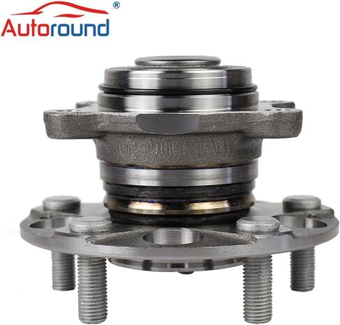 Autoround Pair Rear Wheel Hub and Bearing Assembly 512257 Compatible with Honda Civic LX DX GX 2006 2007 2008 2009 2010 2011 5 Lug in Saudi Arabia