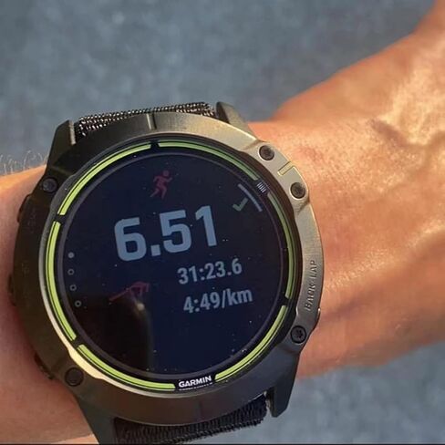 متوافق تمامًا مع سوار ساعة Garmin، سوار ساعة من النايلون المنسوج 22 مم لـ Fenix ​​7 / Fenix ​​6/6 Pro/Fenix ​​5/5 Plus/Forerunner 935/945/Instinct، إصدار Sapphire، Quatix 6/5، Approach S62/S60 الساعات الذكية in Saudi Arabia