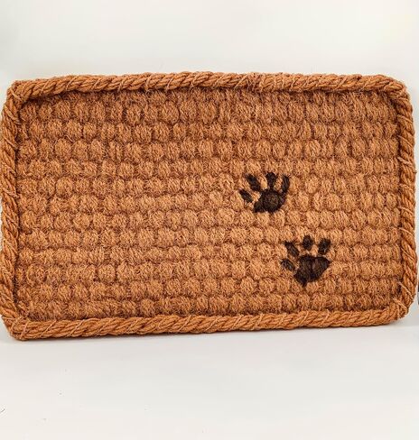 AgnesGP Handcrafted Coco Coir Cat Bed - 30x18x1.6" Organic, Comfortable, Durable Oasis for Cats - Premium Quality, Stylish Design, and Eco-Friendly Haven. in Saudi Arabia